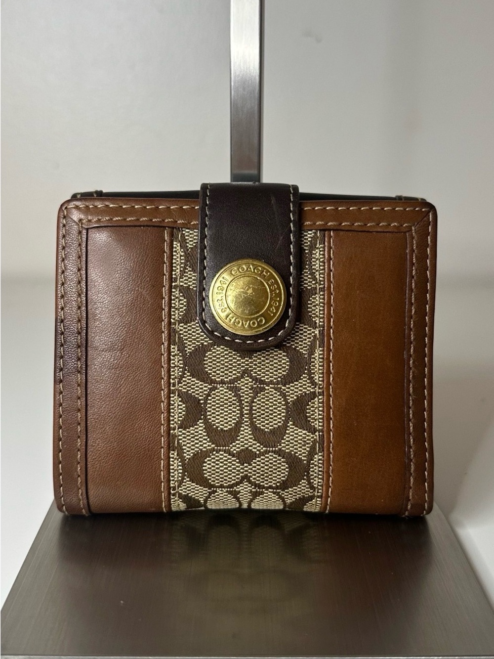 🤎 Coach Brown Leather Wallet